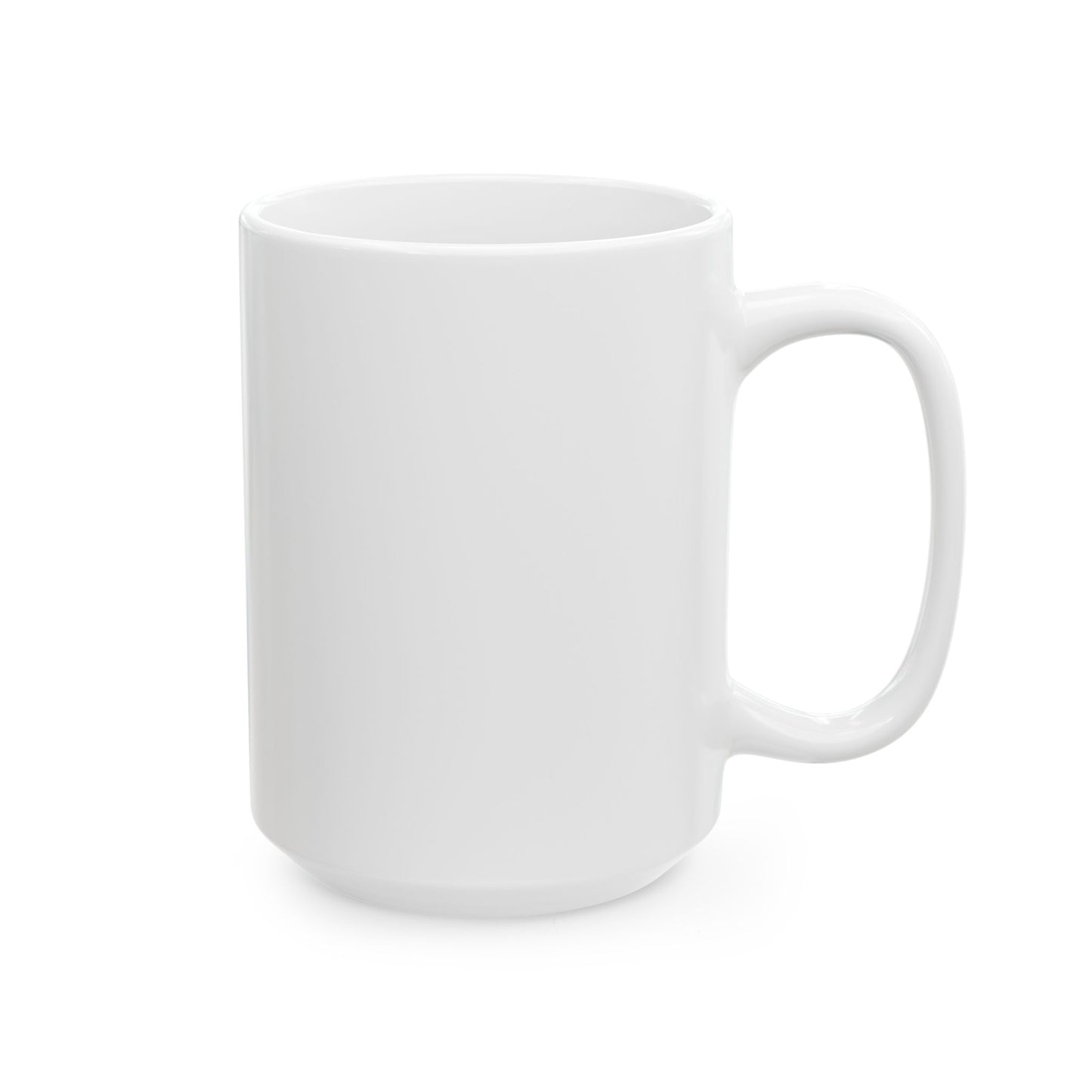 Inspirational Gold Seal Ceramic Mug — Motivational Quote Coffee Cup (11oz, 15oz)