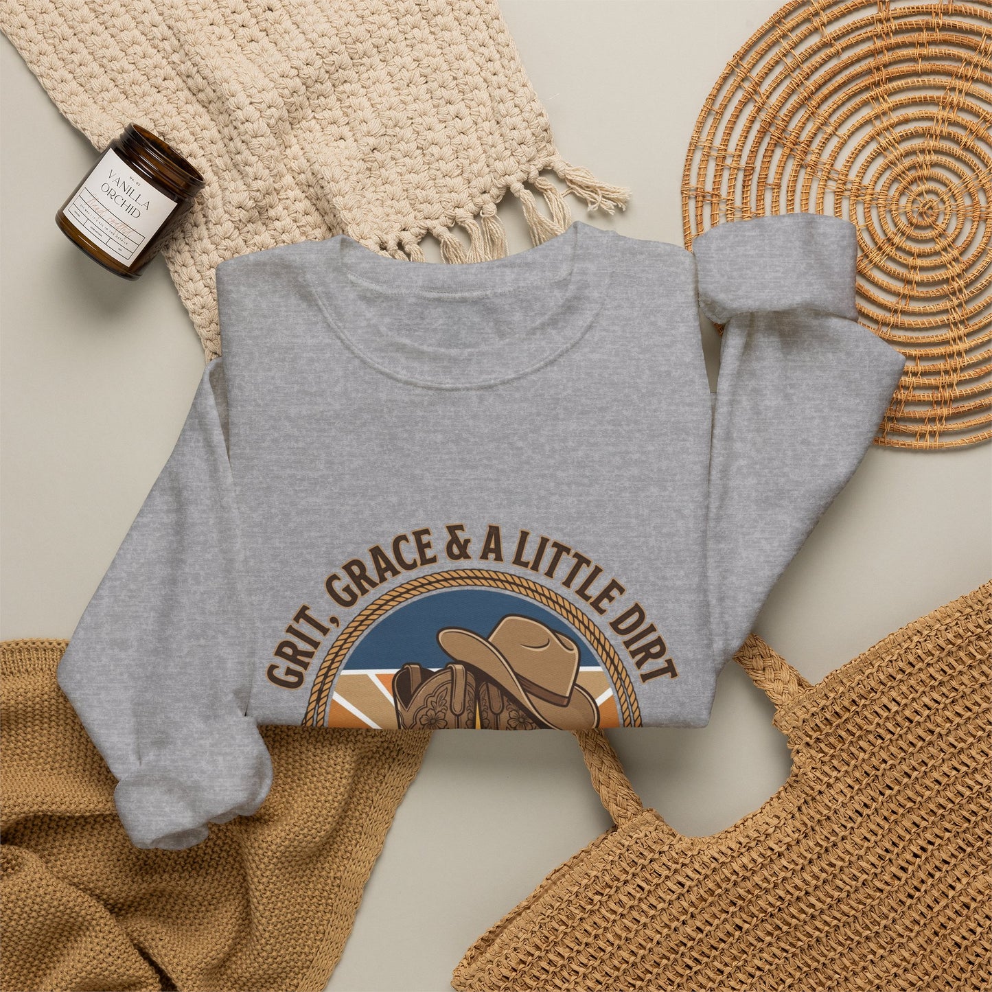 Country Heart Sweatshirt | western cowgirl ranch rustic prairie vintage