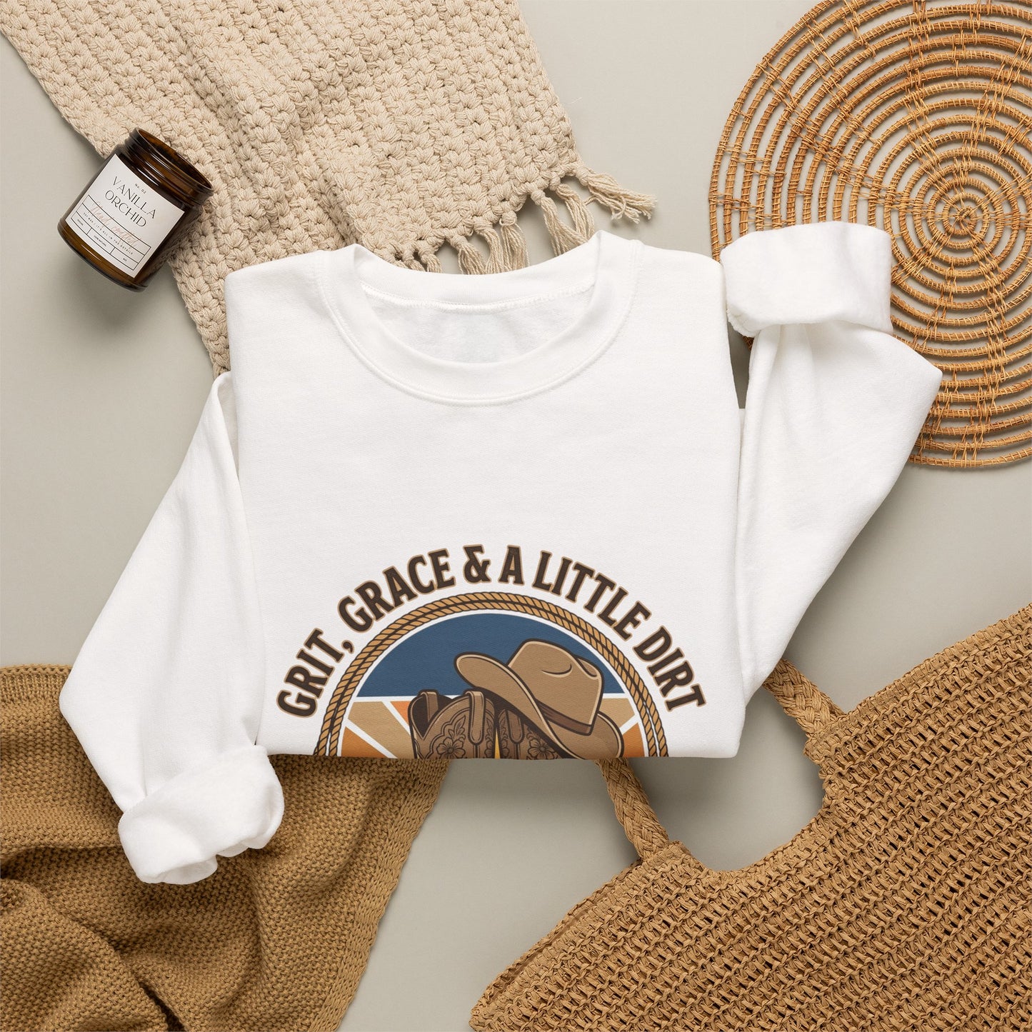 Country Heart Sweatshirt | western cowgirl ranch rustic prairie vintage