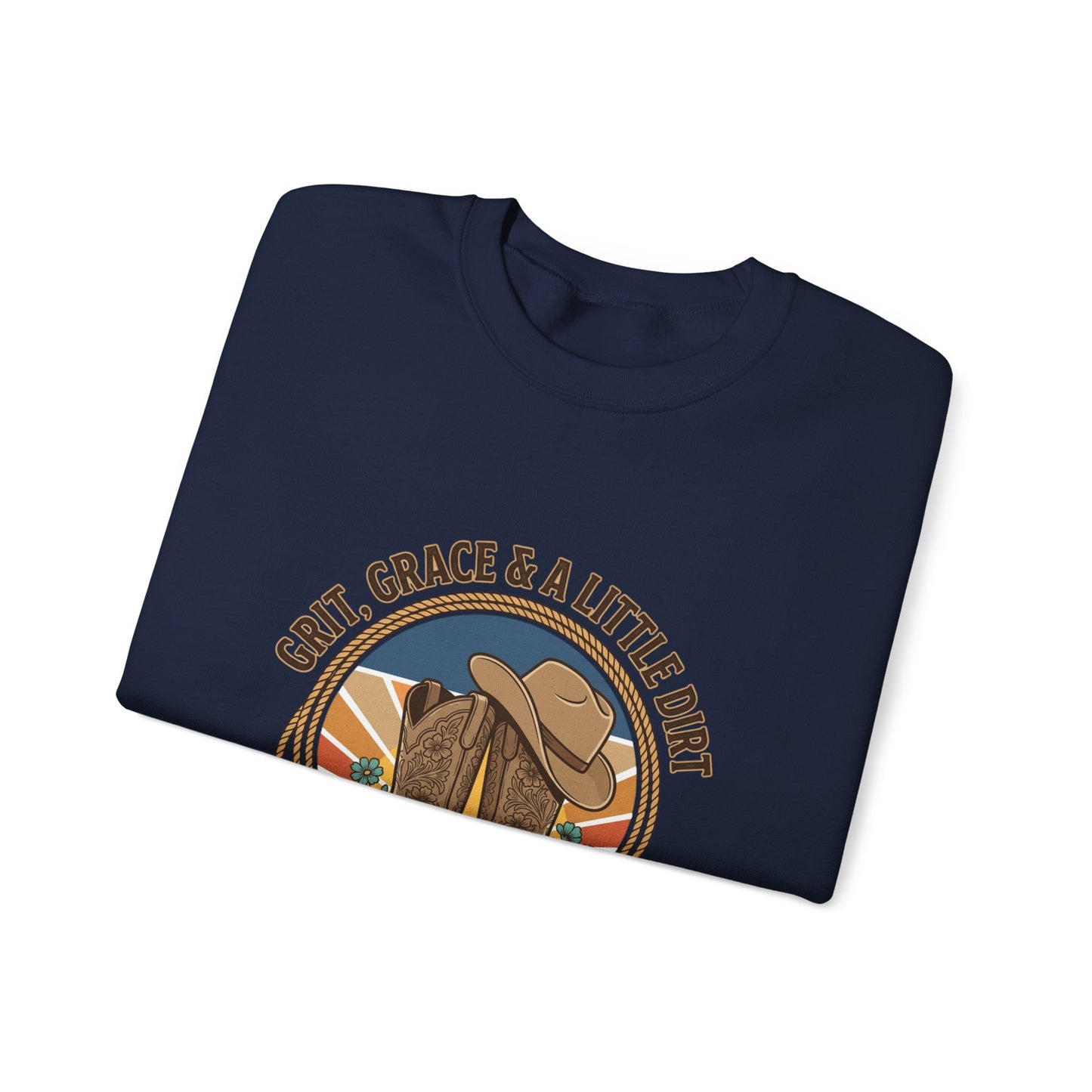 Country Heart Sweatshirt | western cowgirl ranch rustic prairie vintage